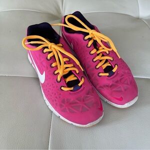 Nike Free Tri Fit 3 Pink and orange size 6